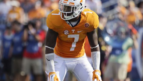 Cameron Sutton suffered a fractured right ankle last season. (Mark Humphrey/Associated Press)