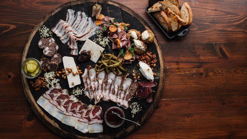 Wrecking Bar's Butcher Board for four / Photo by Andrew Thomas Lee