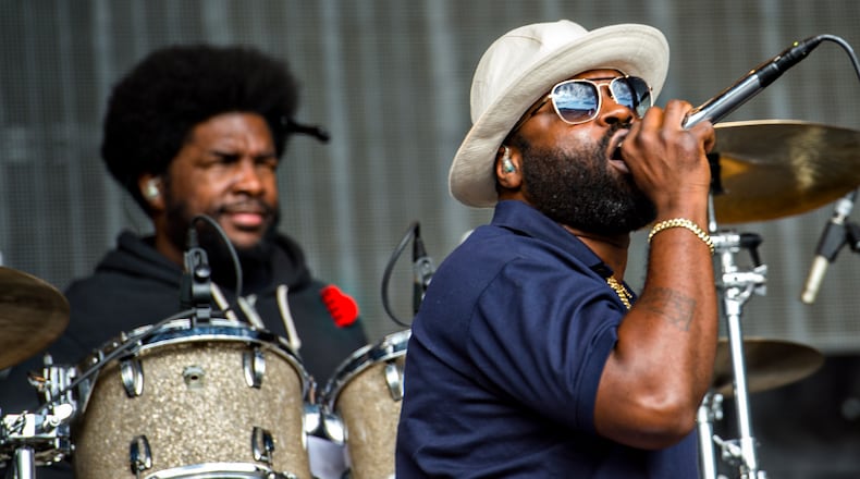 Questlove, Black Thought and the rest of The Roots will play SweetWater 420 this weekend. Photo: JONATHAN PHILLIPS / SPECIAL TO THE AJC