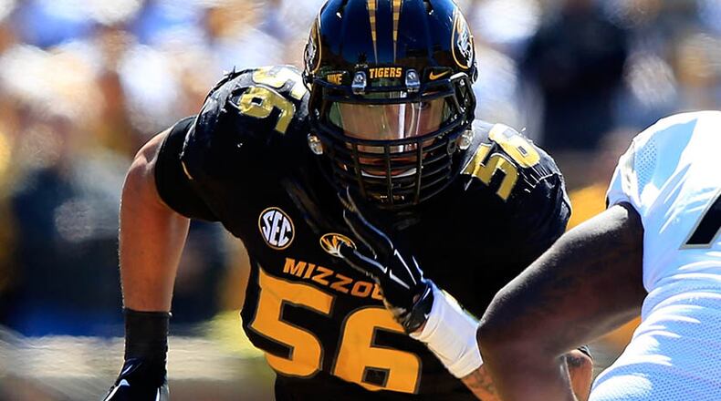 Missouri junior defensive end Shane Ray ranks second in the nation with 11.5 tackles for loss.