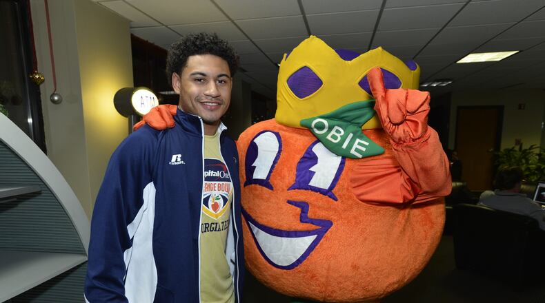 Georgia Tech's Orange Bowl appearance will provide quarterback Justin Thomas and his teammates probably their largest television audience of the season. (Special from the Orange Bowl)