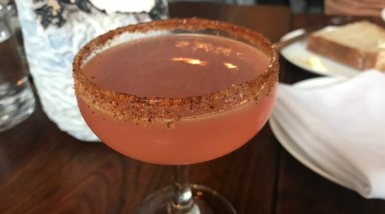 “My usefulness as Mom has morphed,” writes Atlanta Journal-Constitution Dining Editor Ligaya Figueras. “I’m now a cocktail consultant for my older son.” Pictured is the Peperita cocktail from Seattle restaurant Salare. LIGAYA FIGUERAS/LFIGUERAS@AJC.COM