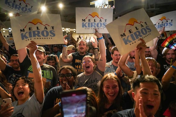 Democratic socialist Melat Kiros beat U.S. Rep. Diana DeGette in a Colorado House primary Tuesday. (Rebecca Slezak/AP)