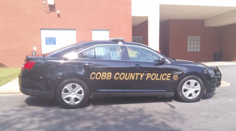 Cobb County police are looking for a suspected bank robber.
