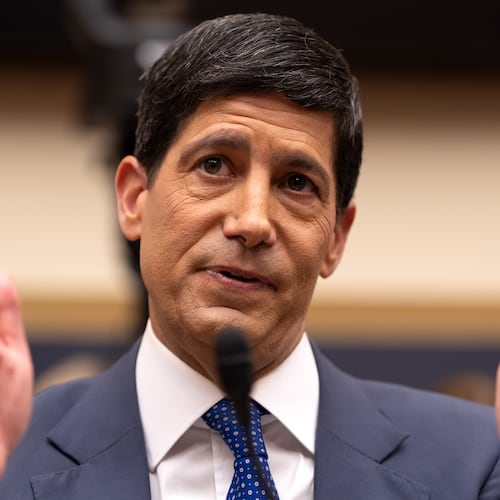 Federal Reserve Chairman Kevin Warsh appears before the House Financial Services Committee on Capitol Hill, Tuesday, July 14, 2026, in Washington. (AP Photo/Mark Schiefelbein)