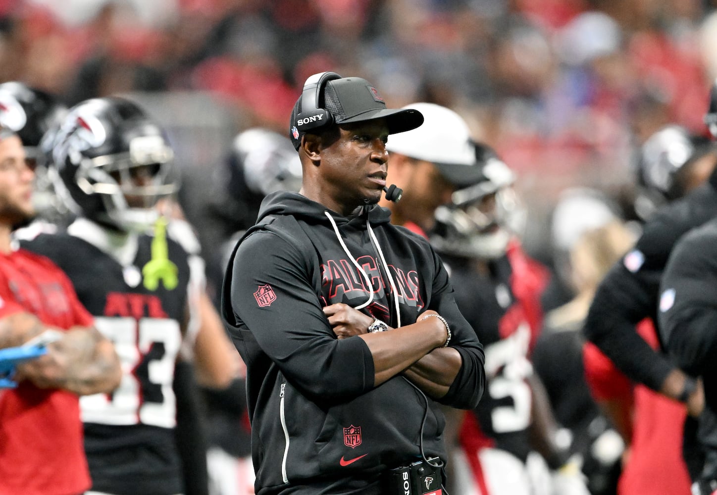 Falcons exhibition game vs. Titans