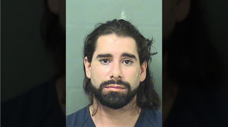 Police in Riviera Beach, Florida, arrested Dwight Luton, 32, on Wednesday, March 8, 2017. (Palm Beach County Sheriff's Office)