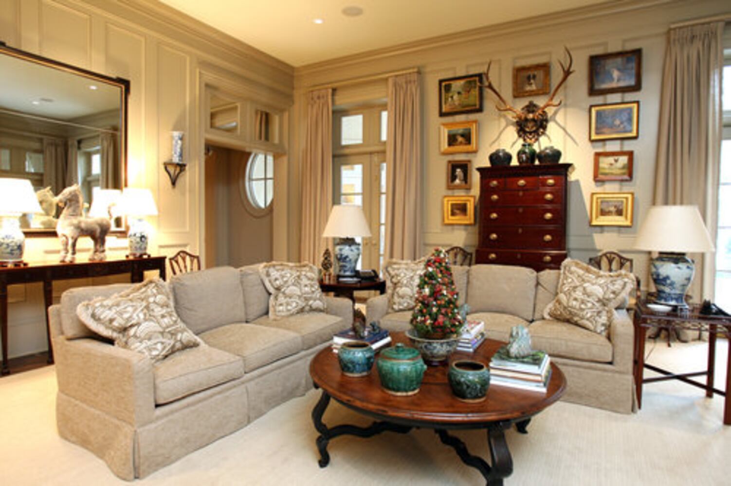 Fine arts collection inspires home design