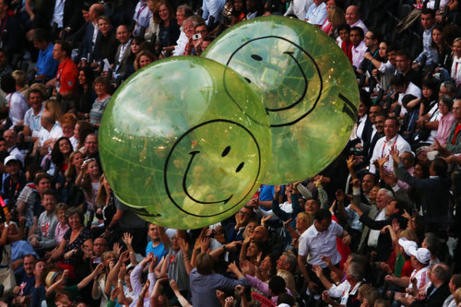 Opening ceremonies at the 2012 London Olympics