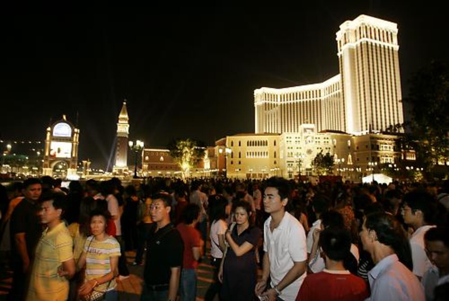 The grand opening of the Venetian Macao Resort Hotel