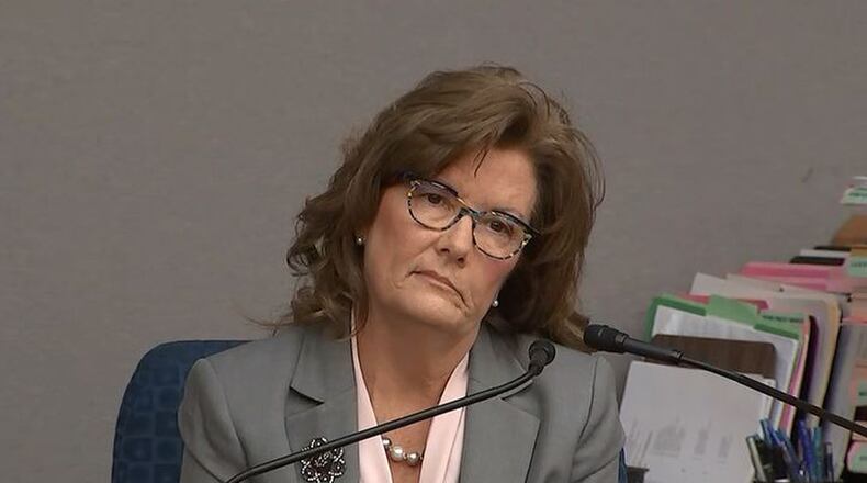 Gwinnett County Superior Court Judge Kathryn Schrader testified Thursday, Feb. 13, during her trial on three counts of felony computer trespass. CHANNEL 2 ACTION NEWS