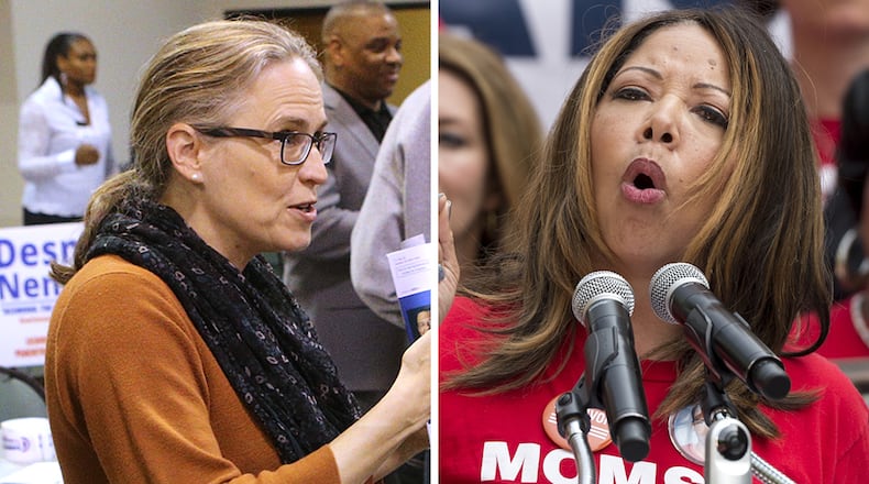 Carolyn Bourdeaux and Lucy McBath won their Democratic runoff elections for U.S. congress.