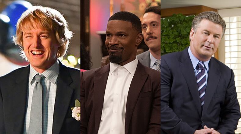 Films starring Owen Wilson, Jamie Foxx and Alec Baldwin, respectively, are shooting in Georgia in May, 2021. PUBLICIITY PHOTOS
