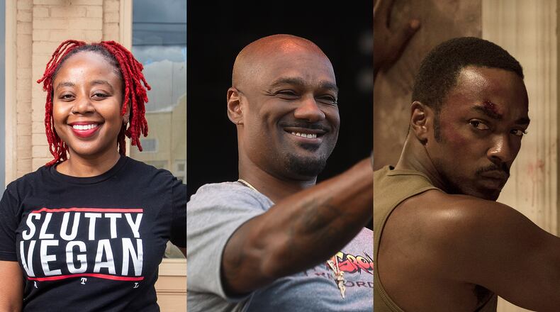 Big Tigger of V-103 is hosting a new Bike Fest charity event to give bikes away to children in need and features a charity bike ride including Slutty Vegan creator Pinky Cole and "Captain America" actor Anthony Mackie. AJC FILE PHOTOS/FIRST LIGHT PRODUCTIONS