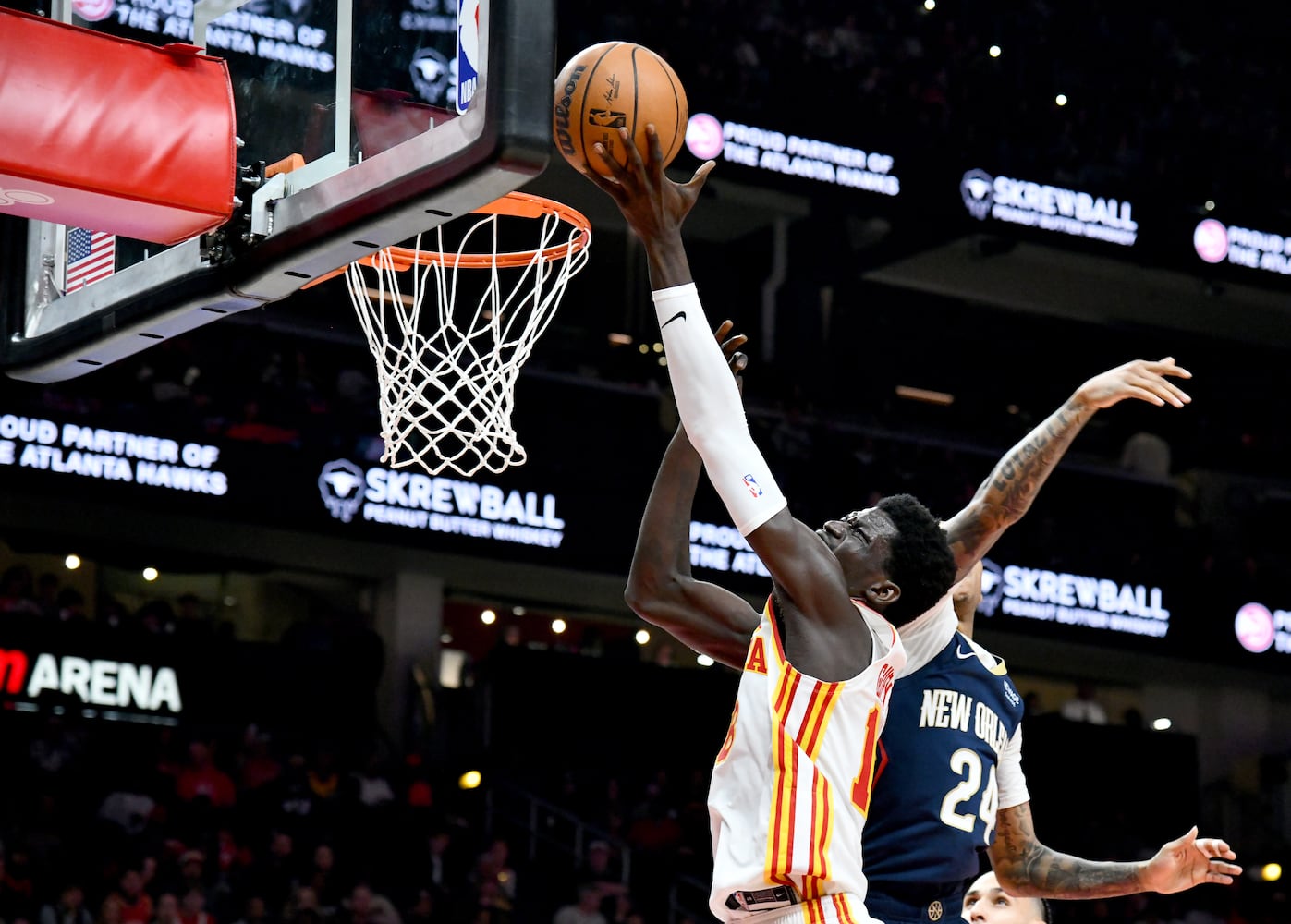 Pelicans vs Hawks game