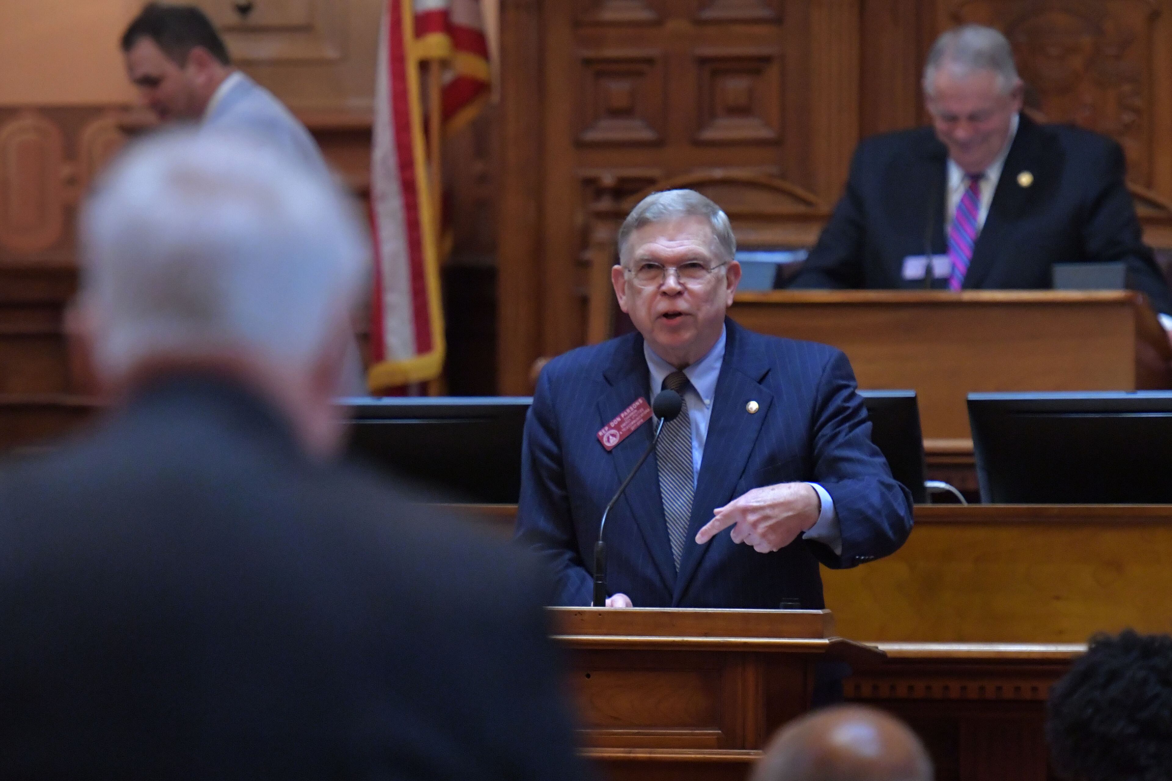 State Rep. Don Parsons, R-Marietta, first took office in 1995.