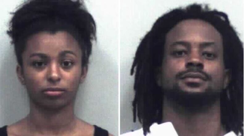 Tia Coleman and Sean Swanson (Credit: Gwinnett County Sheriff's Office)