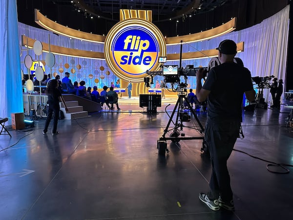 The syndicated game show “Flip Side,” hosted by Jaleel White, moved from Los Angeles to Atlanta for Season 2. White says he was bowled away by the Southern hospitality. (Rodney Ho/AJC)