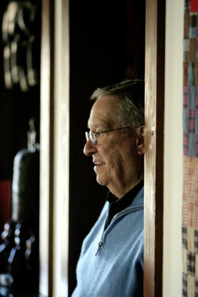 Folk art collection enlivens rustic Cobb County home