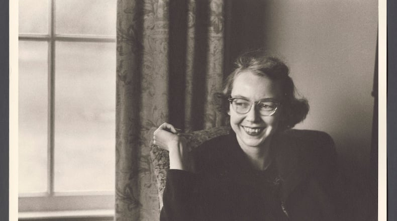 Flannery O'Connor wrote articles and drew cartoons for the student publication at Georgia State College for Women in Milledgeville, and left for New York to seek a career as a cartoonist. Photo: Joe McTyre