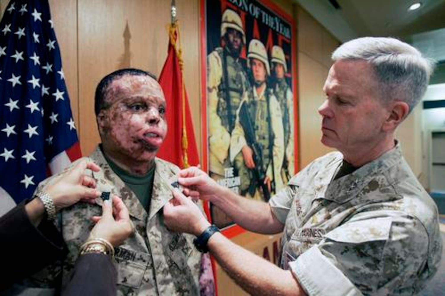 Miracle' Marine loses final battle