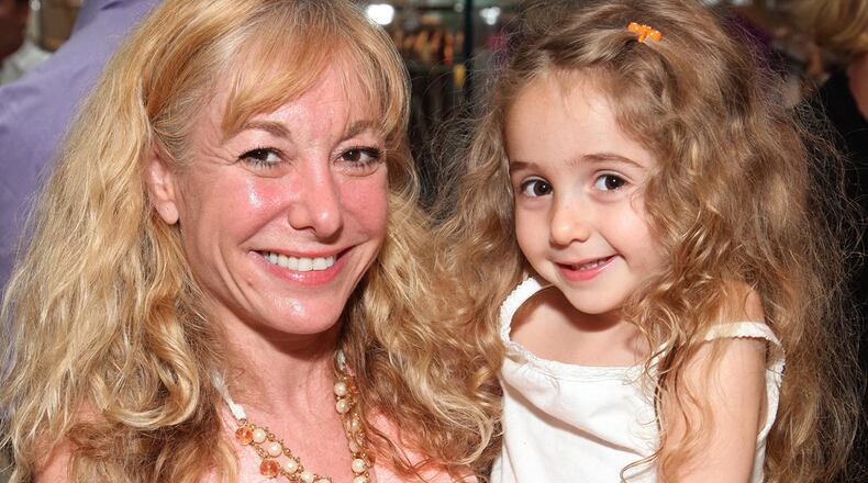 FILE PHOTO: Liz Griggs and Laurel Griggs in 2010 in New York. Laurel Griggs died Nov. 5 from a massive asthma attack. (Photo by WILL RAGOZZINO/Patrick McMullan via Getty Images)