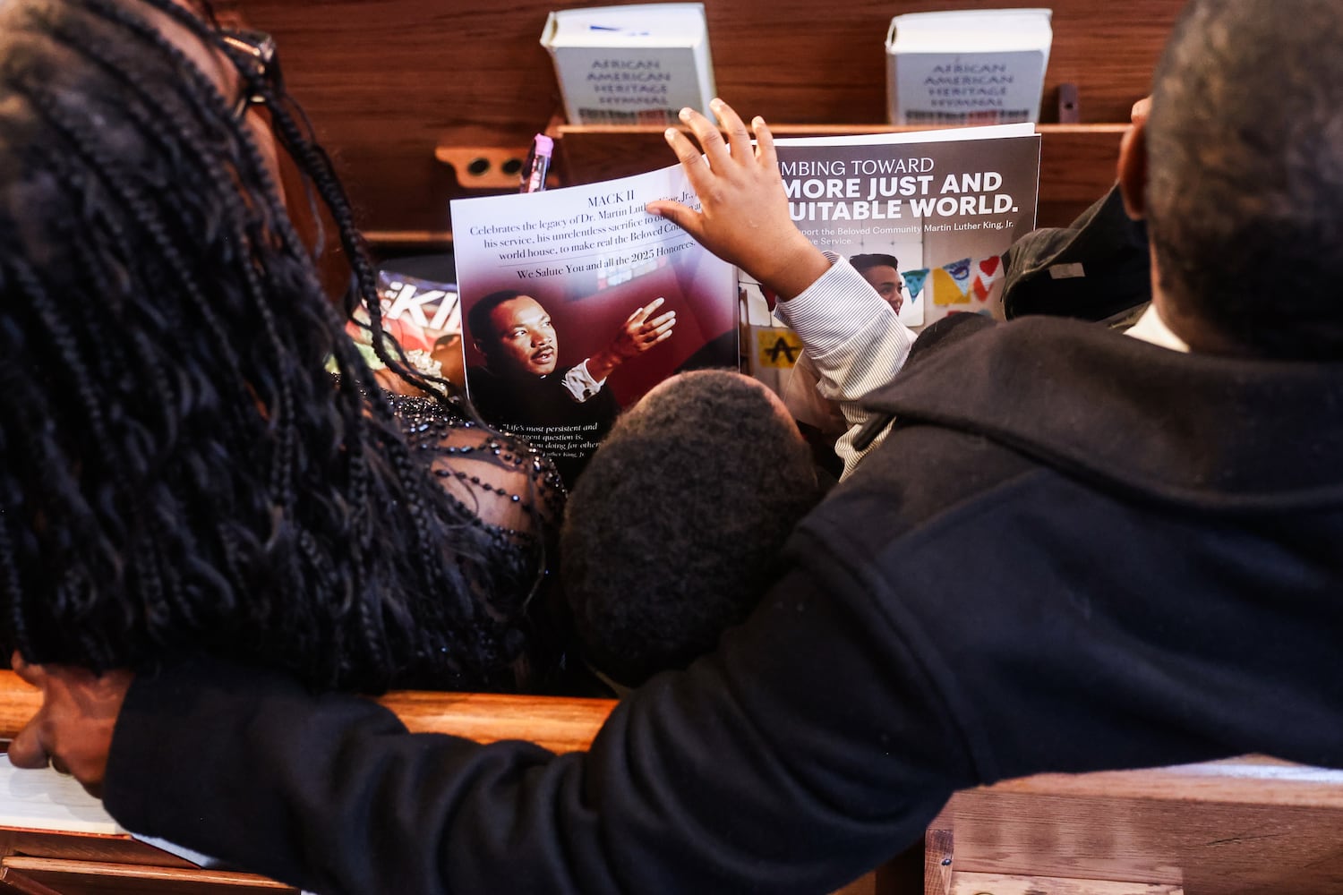 MLK service at Ebenezer