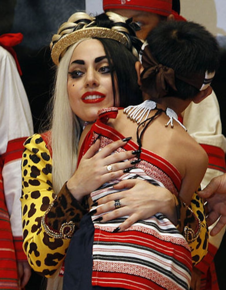 Taiwan busts out for 'Lady Gaga Day'