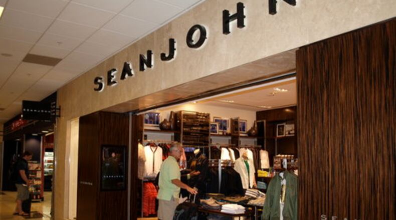 A traveler checks out the new Sean John store on Concourse B of Hartsfield-Jackson International Airport, which remains one of the busiest airports in the world.