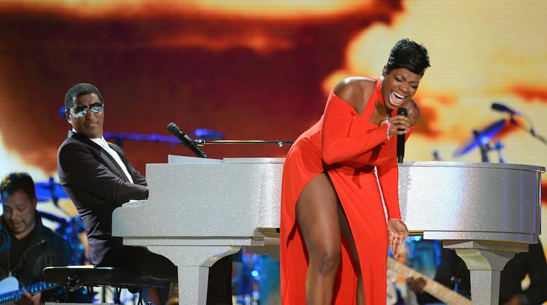 SOUL SINGING--Fantasia Barrino performs at the 2015 Soul Train Awards at the Orleans Arena on Friday, Nov. 6, 2015, in Las Vegas. (Photo by Al Powers/Powers Imagery/Invision/AP)