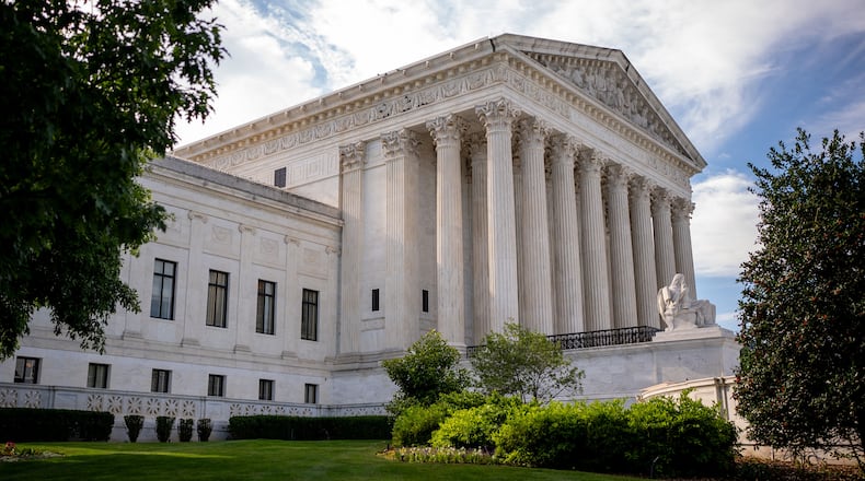 An exterior view of the Supreme Court on June 20, 2024, in Washington, D.C. (Andrew Harnik/Getty Images/TNS)