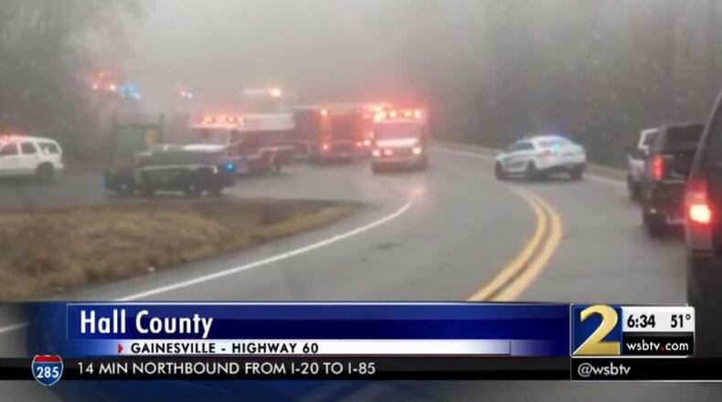 A fatal crash on New Year’s Day took the lives of two children in Hall County