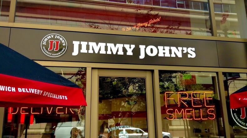 Four Jimmy John’s employees in Woodstock were fired after being filmed on social media while they were playing with a noose made from dough.