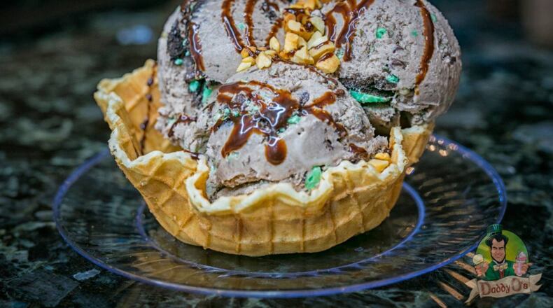 The Oreo Mint Paddy made with mint Oreos and Andes mints from Daddy O'Brien's. / Photo from Daddy O'Brien's Facebook page