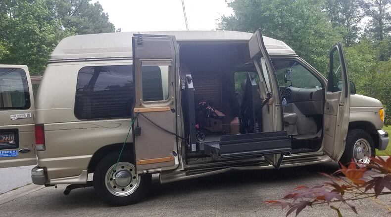 A van belonging to the Batchelor family was stolen over the weekend from a Decatur-area apartmentn complex. The family used the van to transport their 23-year-old daughter.