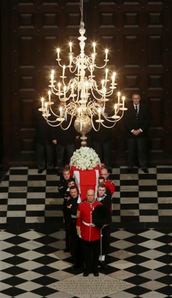 Margaret Thatcher funeral
