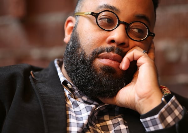 Kevin Young, shown in 2020 when he was appointed director of the Smithsonian's National Museum of African American History and Culture, resigned earlier this year. At Ideas Festival Emory, he will discuss the importance of museums and libraries at a time of arts funding cuts. (Ben Gray for the AJC)