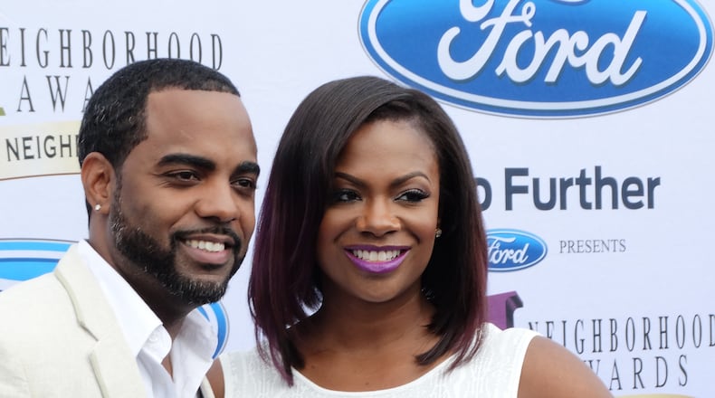 Todd Tucker and Kandi Burruss in 2014. CREDIT: Rodney Ho/ rho@ajc.com