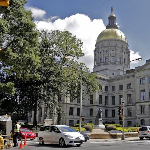 The Gold Dome will have a new state senator after Tuesday's special election. (AJC/2023)