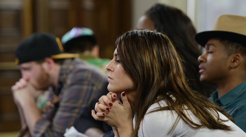 AMERICAN IDOL XIII: Contestants hear if they move on to the next round in the all-new "Hollywood"episode of AMERICAN IDOL XIII airing Wednesday, Feb. 12 (8:00-10:00 PM ET/PT) on FOX. CR: FOX. Copyright 2014 FOX BROADCASTING. AMERICAN IDOL XIII: Contestants hear if they move on to the next round in the all-new "Hollywood"episode of AMERICAN IDOL XIII airing Wednesday, Feb. 12 (8:00-10:00 PM ET/PT) on FOX. CR: FOX. Copyright 2014 FOX BROADCASTING.