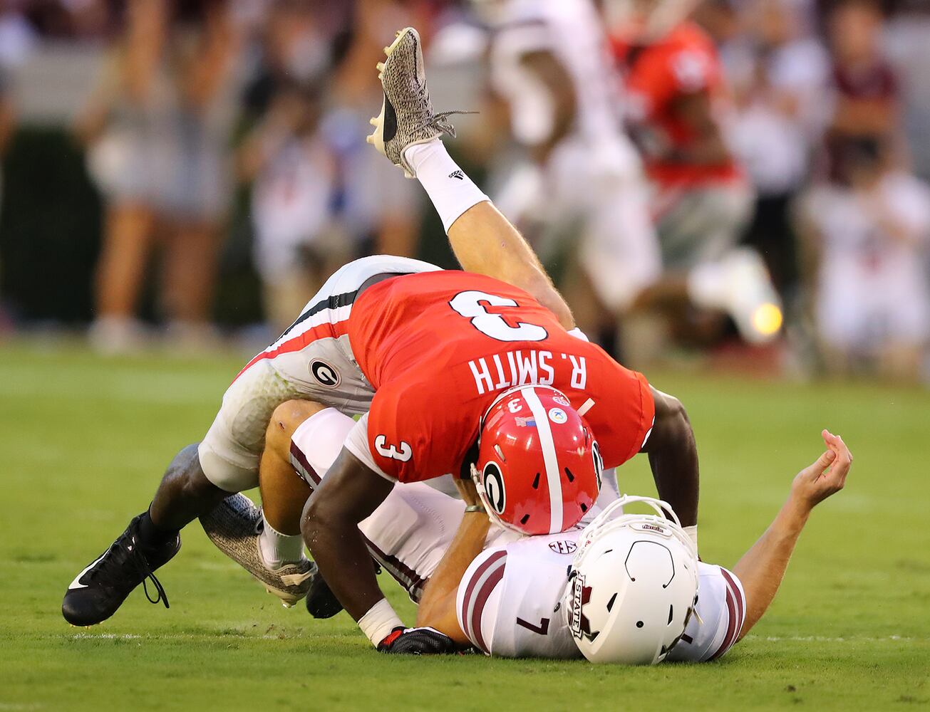 Photos: Georgia meets Mississippi State in battle of Bulldogs