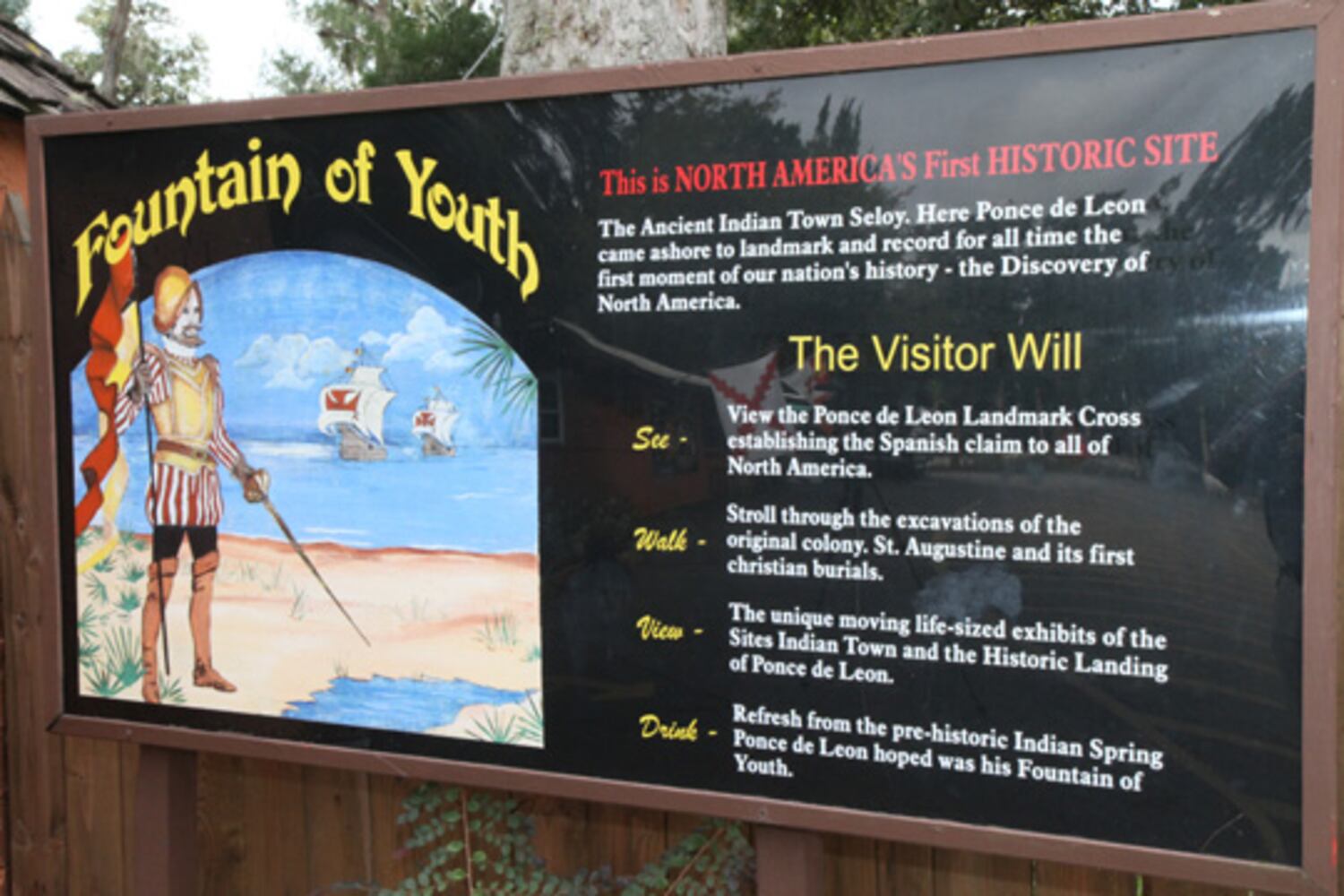 Fountain of Youth in St. Augustine