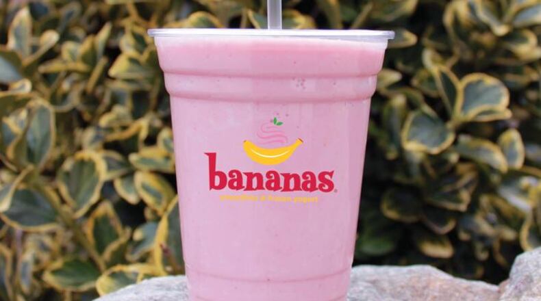 A special smoothie is priced at 80-cents for women and $1.00 for men in honor of International Women's Day at Green Leaf’s Bananas/Bananas Smoothies & Frozen Yogurt. HANDOUT / BML Public Relations.