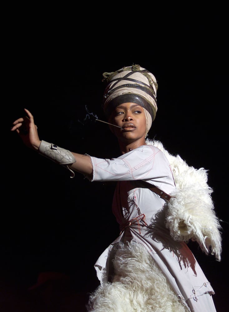 Erykah Badu through the years