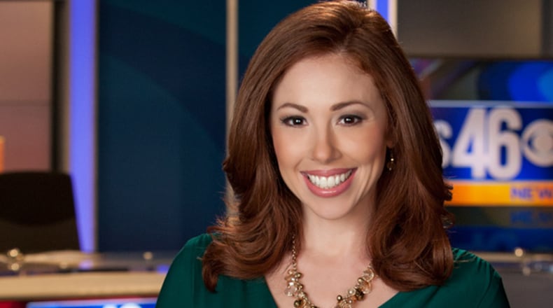 Michelle Burdo spent 18 months as a morning anchor at CBS Atlanta. CREDIT: CBS Atlanta
