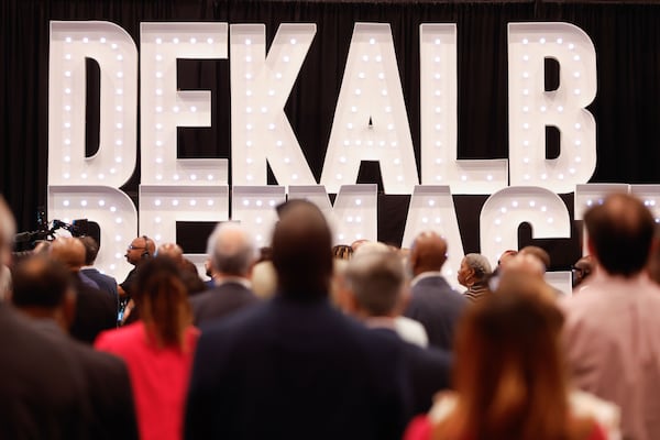 Guests attend the 2025 State of the County address in Doraville on May 8, 2025. (Natrice Miller/AJC)