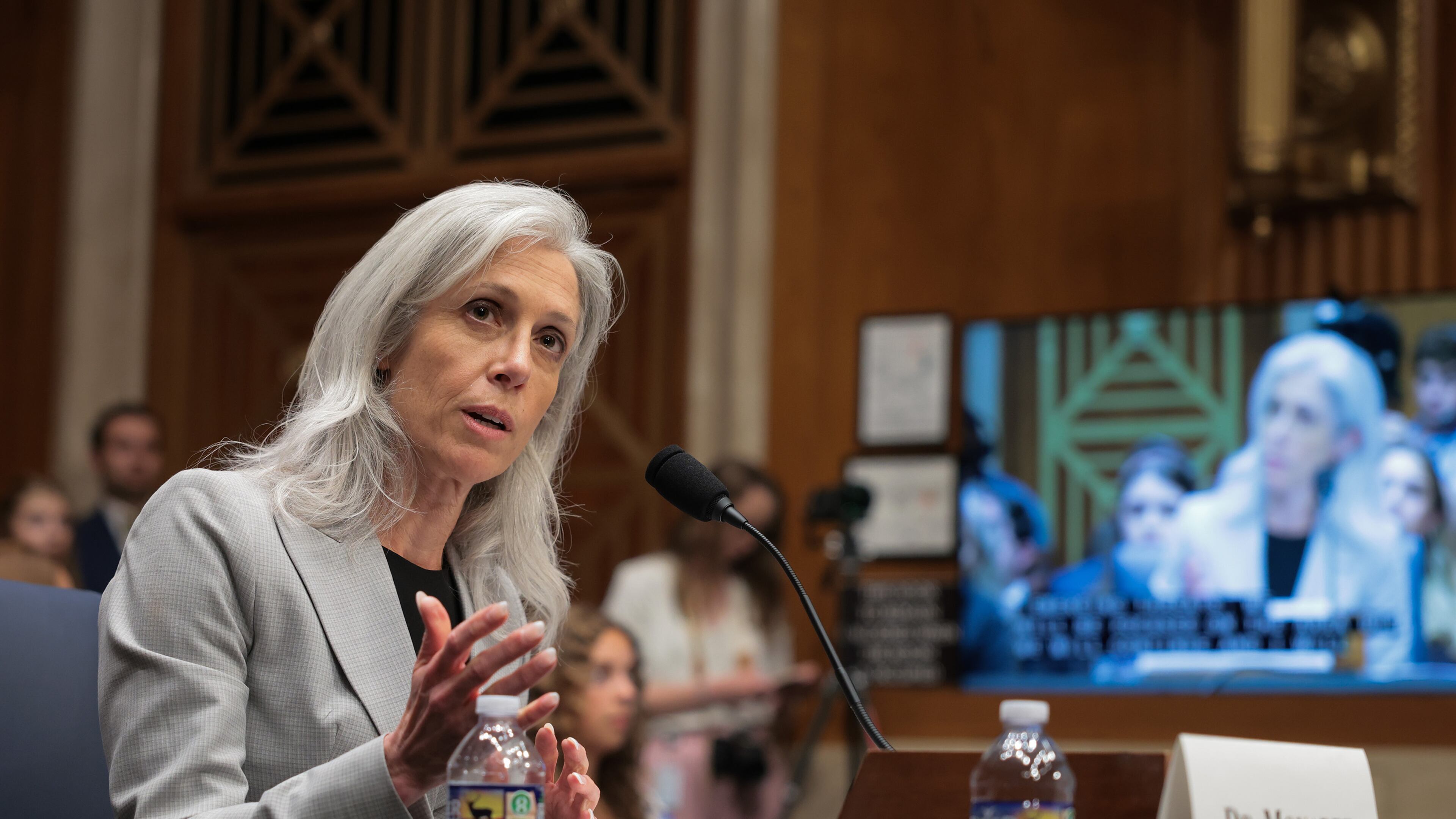 Susan Monarez resigned Wednesday, just about a month after taking over as director of the Atlanta-based Centers for Disease Control and Prevention. (Kayla Bartkowski/Getty Images/TNS)