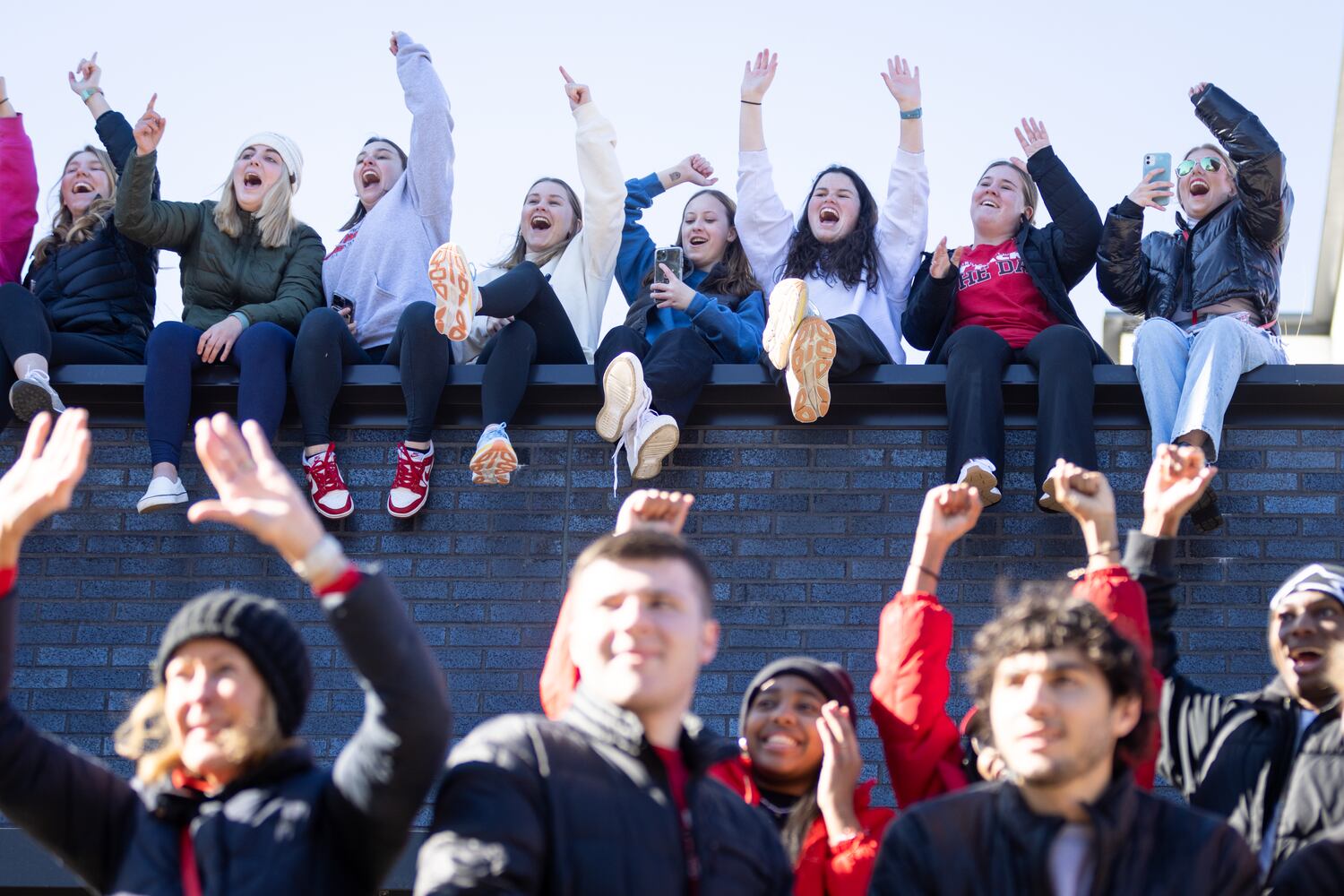 UGA athens fan parade