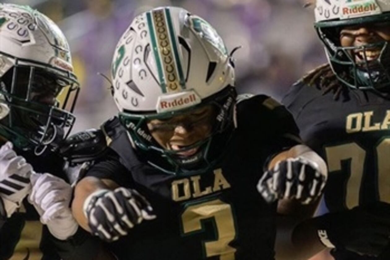 Ola running back Caden Waye, a consensus top-400 national senior prospect, is the state’s highest-rated uncommtted recruit. (Dustin Adkins/Special)