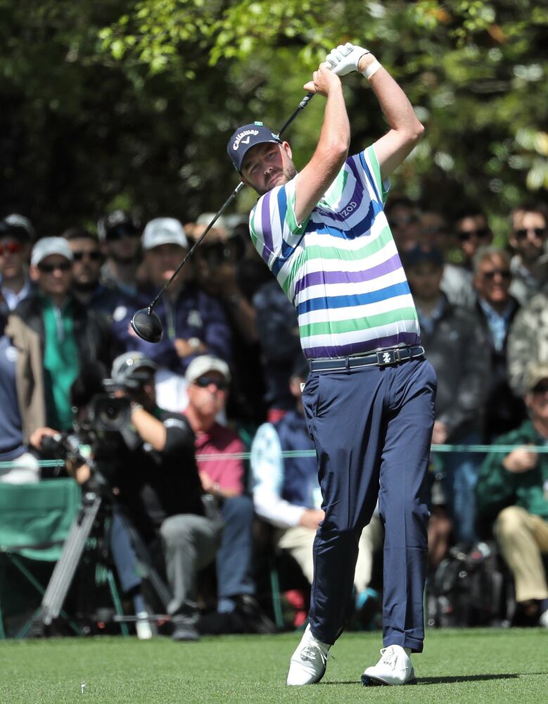 2018 Masters Tournament: First-round play